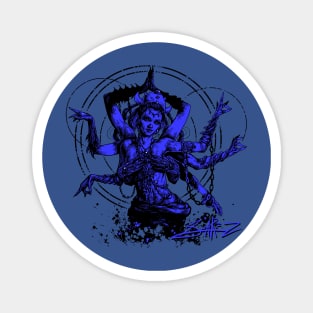 Kali Goddess Blue Magnet